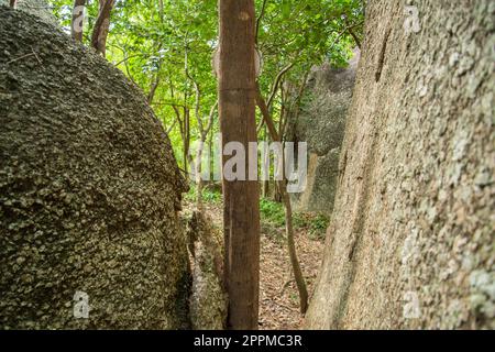 THAILANDIA PRACHUAP KHIRI KHAN STONE PARK Foto Stock