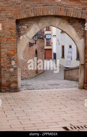 Via Vaclav Havel in onore dell'ex presidente Brno, Repubblica Ceca Foto Stock