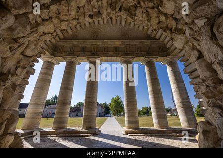 Complesso di sale reale a Arc-et-Senans, patrimonio mondiale dell'UNESCO, Franche Comte, Francia Foto Stock