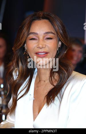 Verona Pooth, presentatore e imprenditore, talk show NDR dello Studio Lokstedt, Amburgo, 17,03,2023 Foto Stock