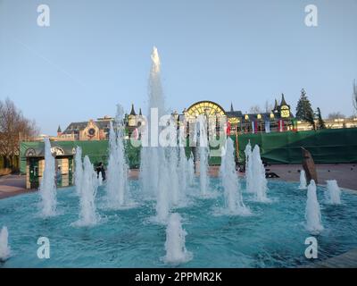 Europapark Rust - inizio stagione Conferenza stampa 2023 Foto Stock