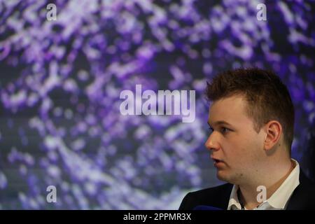 Europapark Rust - inizio stagione Conferenza stampa 2023 Foto Stock