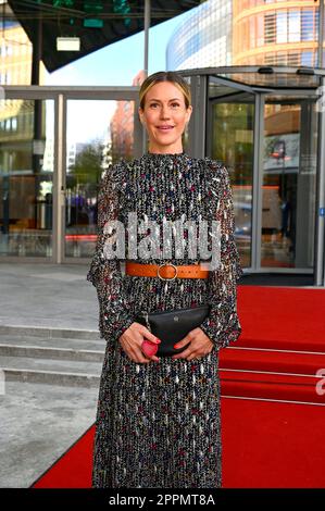 Wolke Hegenbarth bei der Premiere des Theatestücks 'Stolz und Vorurteil *oder so' im Theater am Potsdamer Platz. Berlino, 23.04.2023 Foto Stock