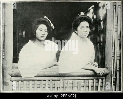 «Le donne di tutte le nazioni, un registro delle loro caratteristiche, abitudini, modi, costumi e influenze» (1908) Foto Stock