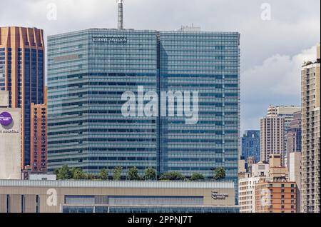 Kimmel Pavilion presso il NYU Langone Health Tisch Hospital. Foto Stock