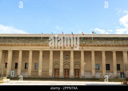 Caird Hall in City Square è un auditorium situato a Dundee, in Scozia Foto Stock