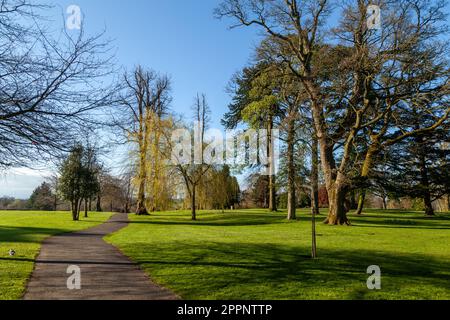 Parco Pittencrieff, Dunfermline, Fife, Scozia Foto Stock