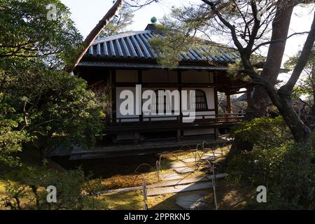 Katsura Imperial Villa costruita come una proprietà principesca nel 17th ° secolo è uno dei migliori esempi di architettura giapponese e di design del giardino. Foto Stock