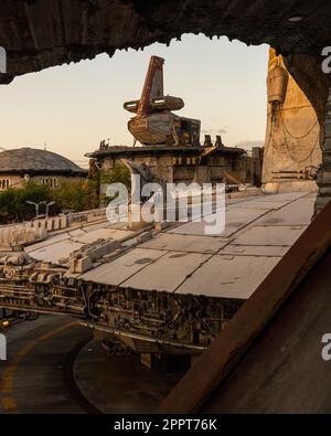 L'incredibile Millennium Falcon. Foto Stock
