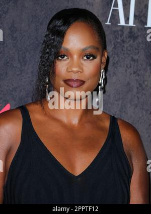 West Hollywood, Stati Uniti. 24th Apr, 2023. Novi Brown arriva alla Los Angeles Premiere of Fatal Attraction che si tiene al SilverScreen Theater presso il Pacific Design Center di West Hollywood, California, lunedì 24 aprile 2023 . (Foto di Juan Pablo Rico/Sipa USA) Credit: Sipa USA/Alamy Live News Foto Stock