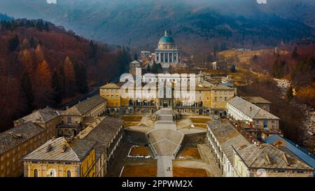 Santuario di Oropa, Oropa, Biella, Piemonte, Italia Foto Stock