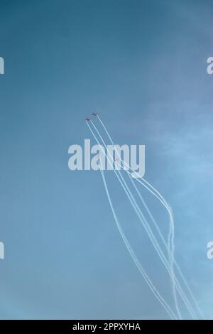 IAF Surya Kiran Acrobazie Team Foto Stock