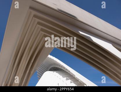 EL PALACIO DE EXPOSICIONES Y CONGRESOS OVIEDO, SPAGNA Foto Stock