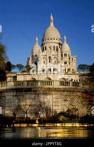 Il Sacre Coeur, Parigi Foto Stock