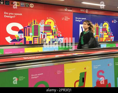 Milano, Italia. 26th Apr, 2023. Milano, Italia 61st° edizione del Salone del Mobile.Milano reportage e location eventi Rho Fiera nella foto:location e settings designer in stand Credit: Independent Photo Agency/Alamy Live News Foto Stock