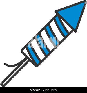Icona Party Petard Illustrazione Vettoriale