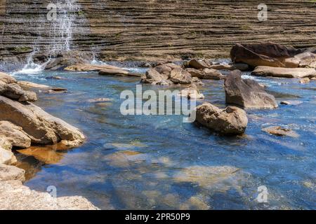 La Diga n° 2 sull'Ocoee è una delle principali località di rafting sulle rapide della nazione. In tarda primavera ed estate attraverso la Gola di Ocoee e fu ospite del 199 Foto Stock