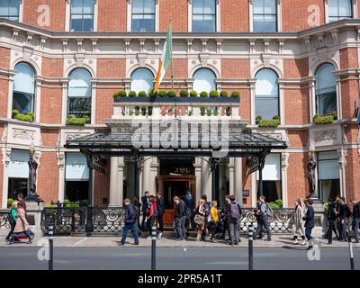 The Shelbourne Hotel a Dublino, Irlanda. Foto Stock