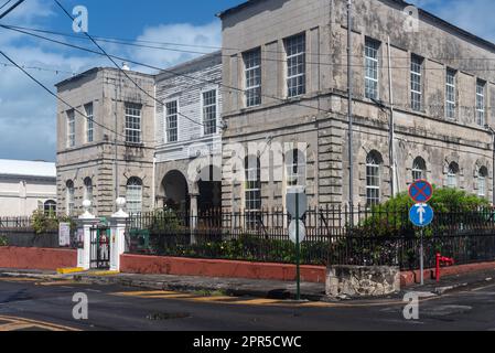 Museo di Antigua e Barbuda, St. John's è la capitale e la città più grande di Antigua e Barbuda, Caraibi Foto Stock