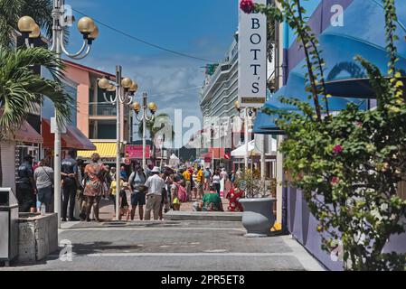 St John's è la capitale e la città più grande di Antigua e Barbuda, Caraibi Foto Stock