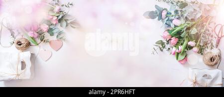 Sfondo di matrimonio Foto Stock