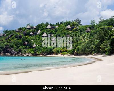 Seychelles, Mahe, Anse Louis Foto Stock