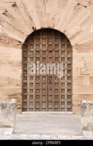 Edificio, vista dettagliata di una porta d'ingresso o di una porta d'ingresso Foto Stock