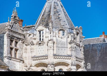 Castello di Saint-Aignan nel Loir-et-Cher Foto Stock