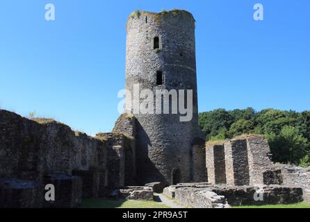 Castello di Burgruine rovine Baldenau Morbach Foto Stock