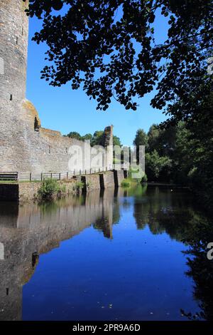 Castello di Burgruine rovine Baldenau Morbach Foto Stock