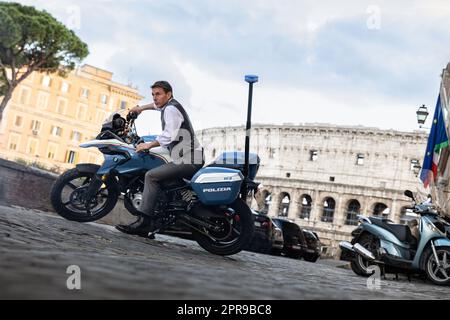 RELEASE DATE: July 14, 2023 TITLE: Mission: Impossible - Dead Reckoning Part One CASA DI PRODUZIONE: Paramount Pictures REGISTA: Christopher McQuarrie PLOT: Settimo ingresso nella lunga serie Mission: Impossible. STARRING: TOM CRUISE (Credit Image: © Paramount Pictures/Entertainment Pictures/ZUMAPRESS.com) SOLO PER USO EDITORIALE! Non per USO commerciale! Foto Stock