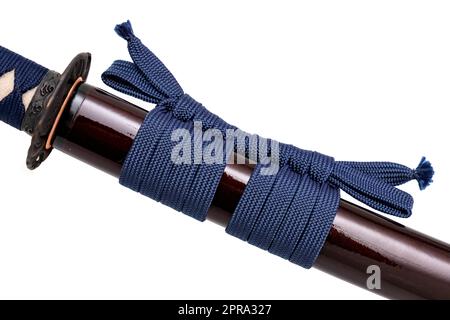 Navy Blue Sageo : corda in seta blu navy per la legatura. Foto Stock