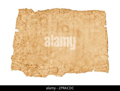 Vecchio sfondo di carta stropicciata Foto Stock