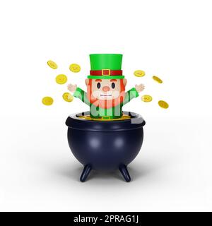 st. carattere il concetto del giorno di patrick Foto Stock