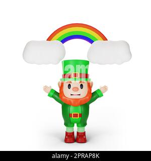 st. carattere il concetto del giorno di patrick Foto Stock