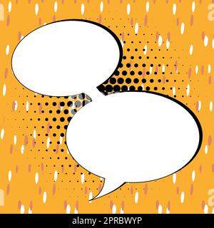 Cornici di design per fumetti. Bellissimo set di cornici fotografiche con Boom Bubbles per collage di design, raccolta di foto fumetto divertente per bambini, disegno di design Illustrazione Vettoriale