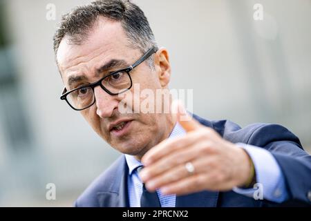 Berlino, Germania. 19th Apr, 2023. CEM Özdemir (Bündnis 90/stampo Grünen). Credit: Fabian Sommer/dpa/Archivbild/dpa/Alamy Live News Foto Stock