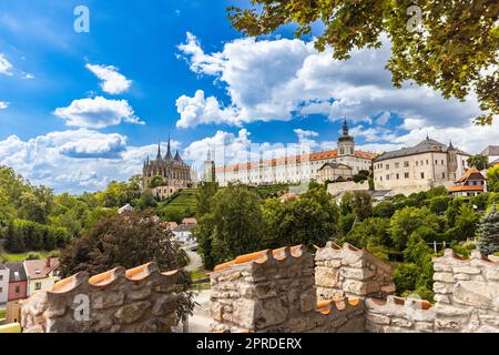 Centro storico di Kutna Hora Foto Stock