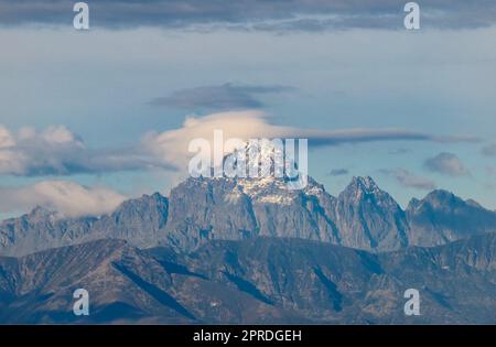 Monte viso o Monviso Foto Stock