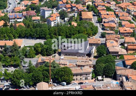 Santuario della Beata Vergine della consolazione, da San marino Foto Stock