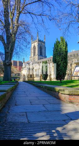 Chiesa di San Giovanni Evangelista a Leeds, Regno Unito Foto Stock