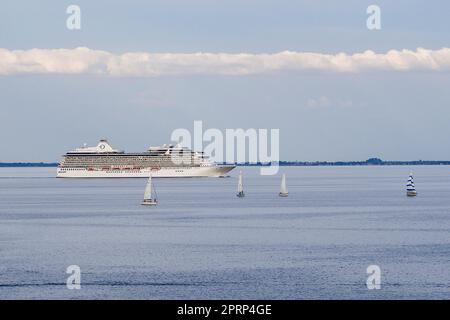 Danimarca, Copenhagen - Middelgrund Sailing Spot Foto Stock