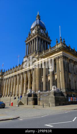 Municipio di Leeds, Regno Unito Foto Stock