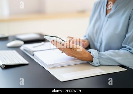 Record pubblico contabile fiscale Ledger Foto Stock