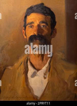 Studio di un contadino siciliano, John Singer Sargent, 1907, Foto Stock