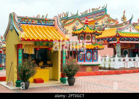 Temple Village a Pengerang Johor. Peninsular Malaysia.This è il primo villaggio tempio in Malesia, che comprende 8 templi con diverse deitie Foto Stock