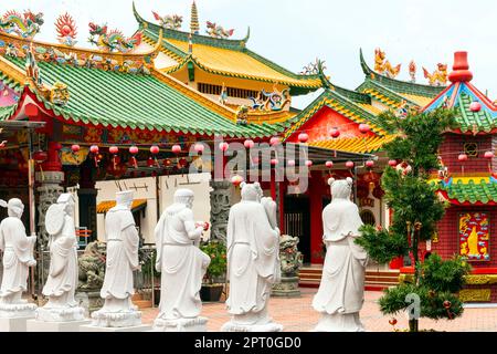 Temple Village a Pengerang Johor. Peninsular Malaysia.This è il primo villaggio tempio in Malesia, che comprende 8 templi con diverse deitie Foto Stock