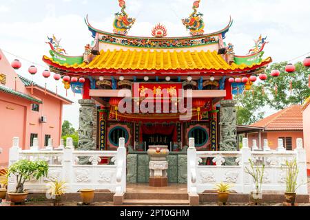 Temple Village a Pengerang Johor. Peninsular Malaysia.This è il primo villaggio tempio in Malesia, che comprende 8 templi con diverse deitie Foto Stock