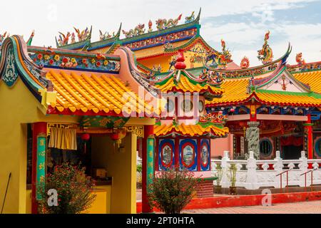 Temple Village a Pengerang Johor. Peninsular Malaysia.This è il primo villaggio tempio in Malesia, che comprende 8 templi con diverse deitie Foto Stock