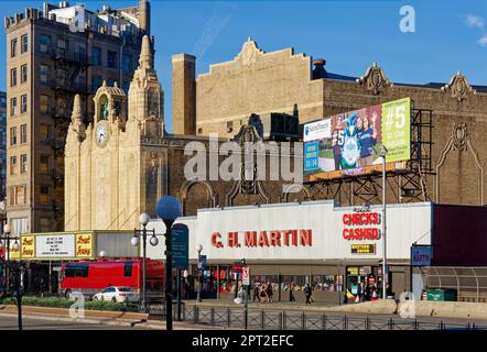 Il Jersey Theatre di Loew, uno dei cinque “Wonder Theatres”, è stato restaurato alla sua grandezza ex barocco/rococò grazie ai conservatori. Foto Stock